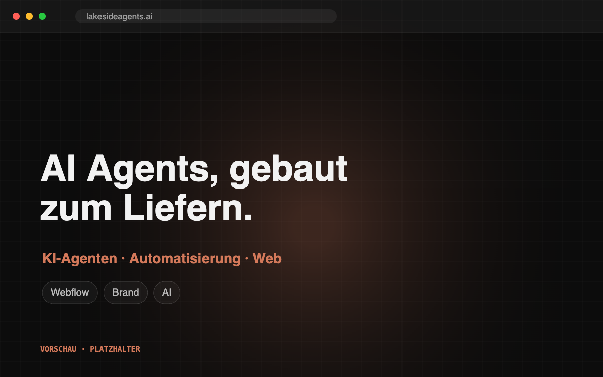 Vorschau von lakesideagents.ai